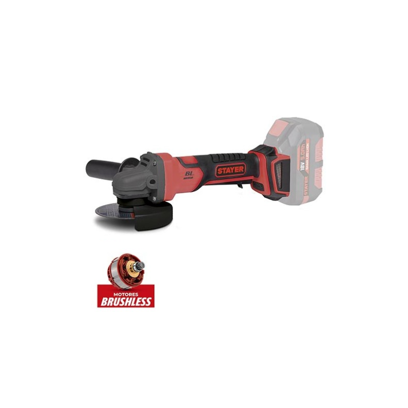 Meuleuse d'angle 18V sans balais AGB 125 L20 roccia