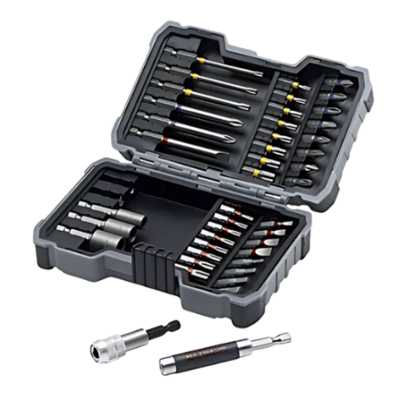 coffret embouts de vissages 43 pièces - roccia