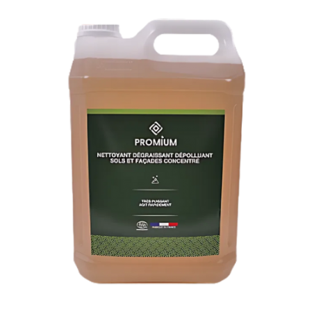 Nettoyant dégraissant dépolluant sols et façades concentré 5L - roccia
