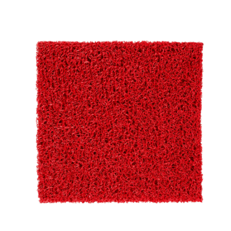 Tapis de sécurité spaghetti antidérapant rouge - roccia