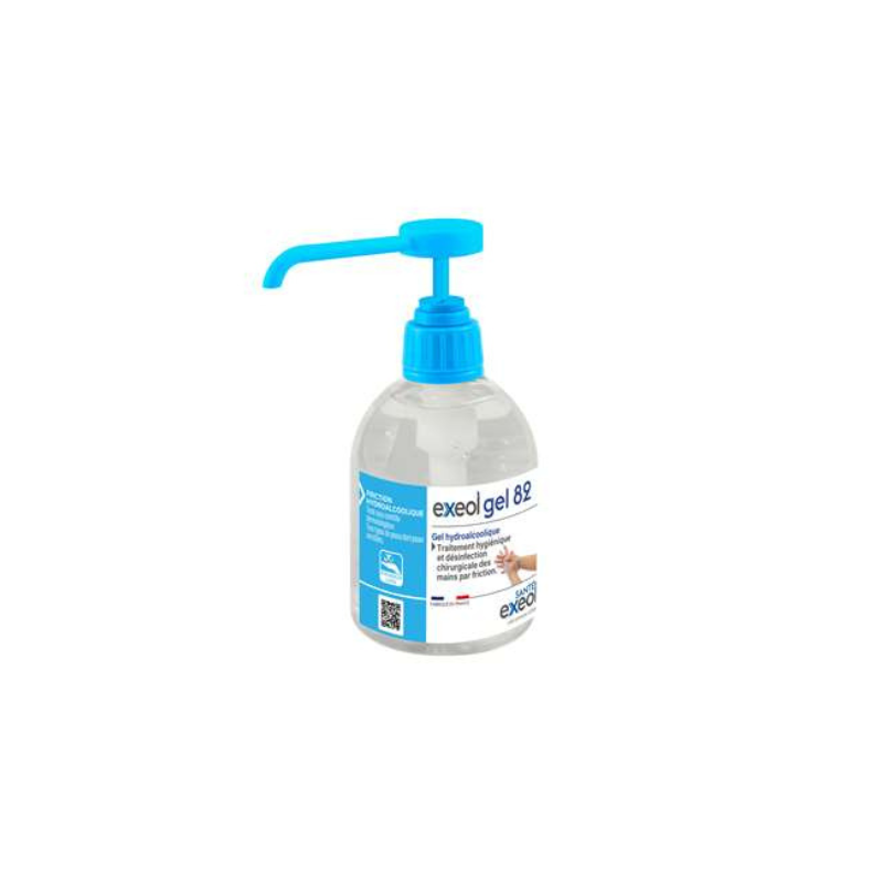 gel hydroalcoolique poussoir roccia france