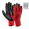 paire de Gant en Polyester - Latex crêpe noir - roccia france