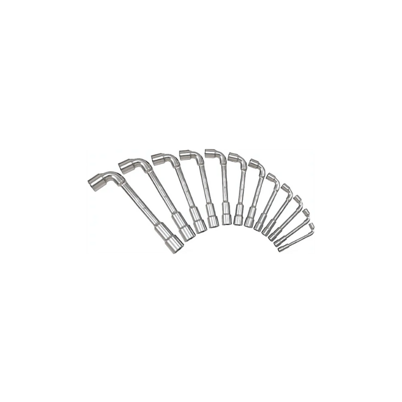 Jeu de 12 clés à pipe débouchées roccia france