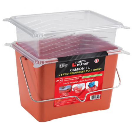Camion rectangulaire 7L + 5 Pull-liners - roccia