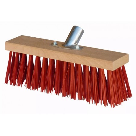 Balai cantonnier 31 cm PVC rouge MERCIER - 840